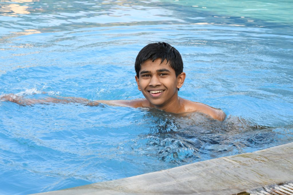 Wockhardt Global School - Swimming pool at WGS Hostel