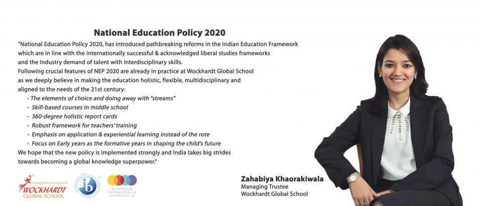 Wockhardt Global School - National Education Policy 2020